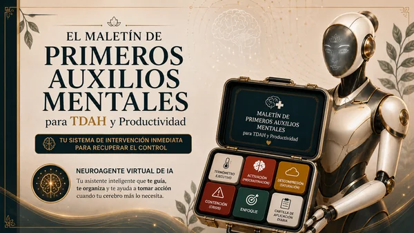 Maletín de Primeros Auxilios Mentales + NeuroAgente de IA